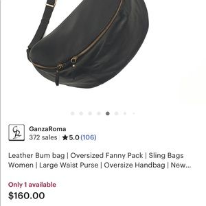 Sling bag/ backpack / purse